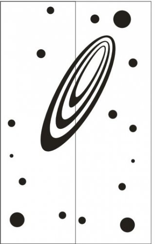 Пескоструйный рисунок Космос 29